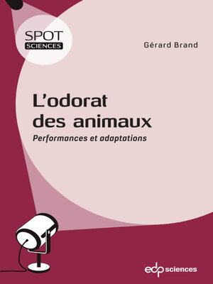 cover image of L'odorat des animaux